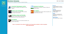 Desktop Screenshot of envisionarmenia.com